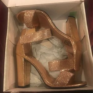 Sparkly heels